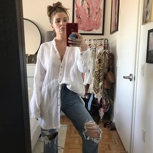 🌿 Free People We the Free Summer Buttondown